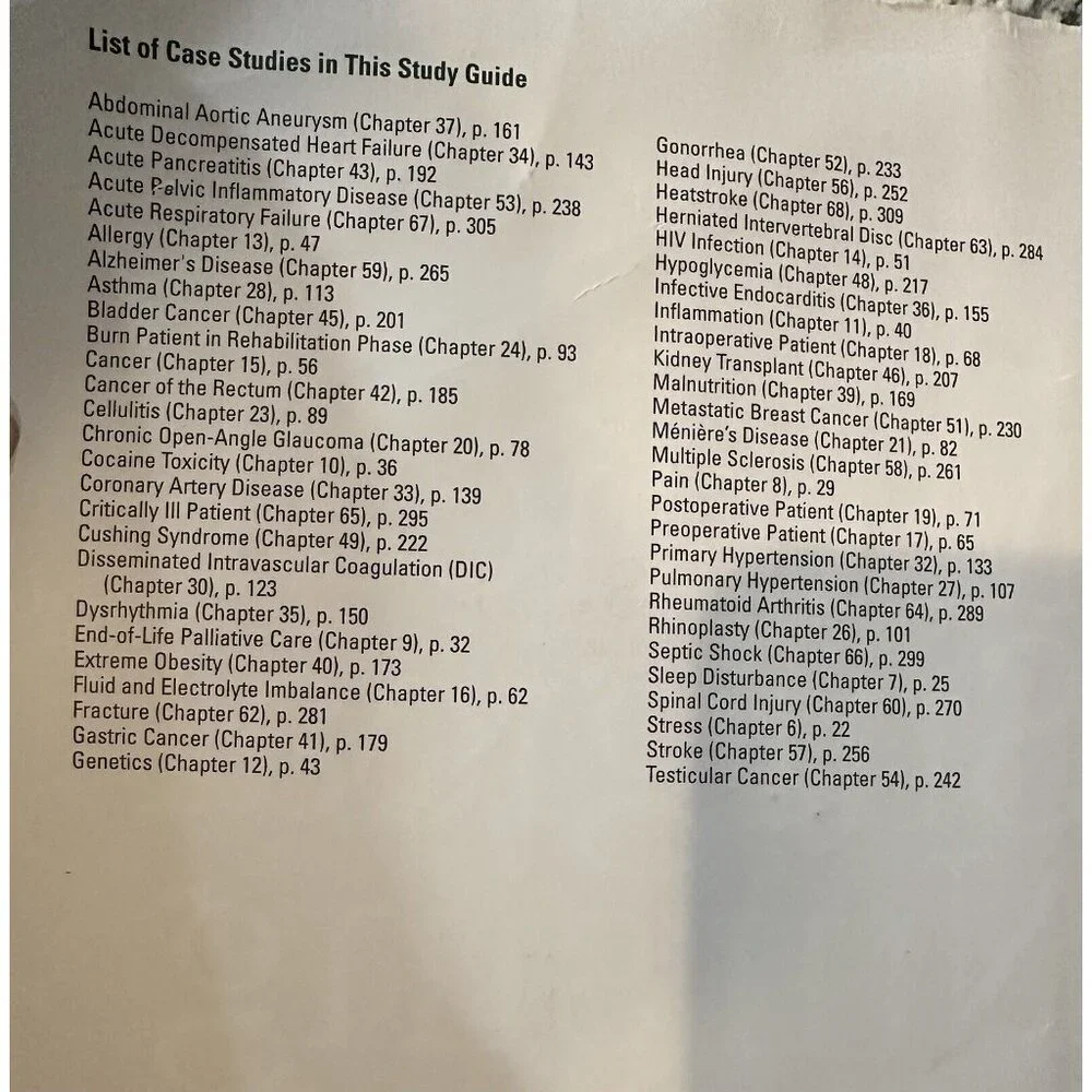 Study Guide‎ for Lewis's Medical-Surgical Nursing: Assessment and Management